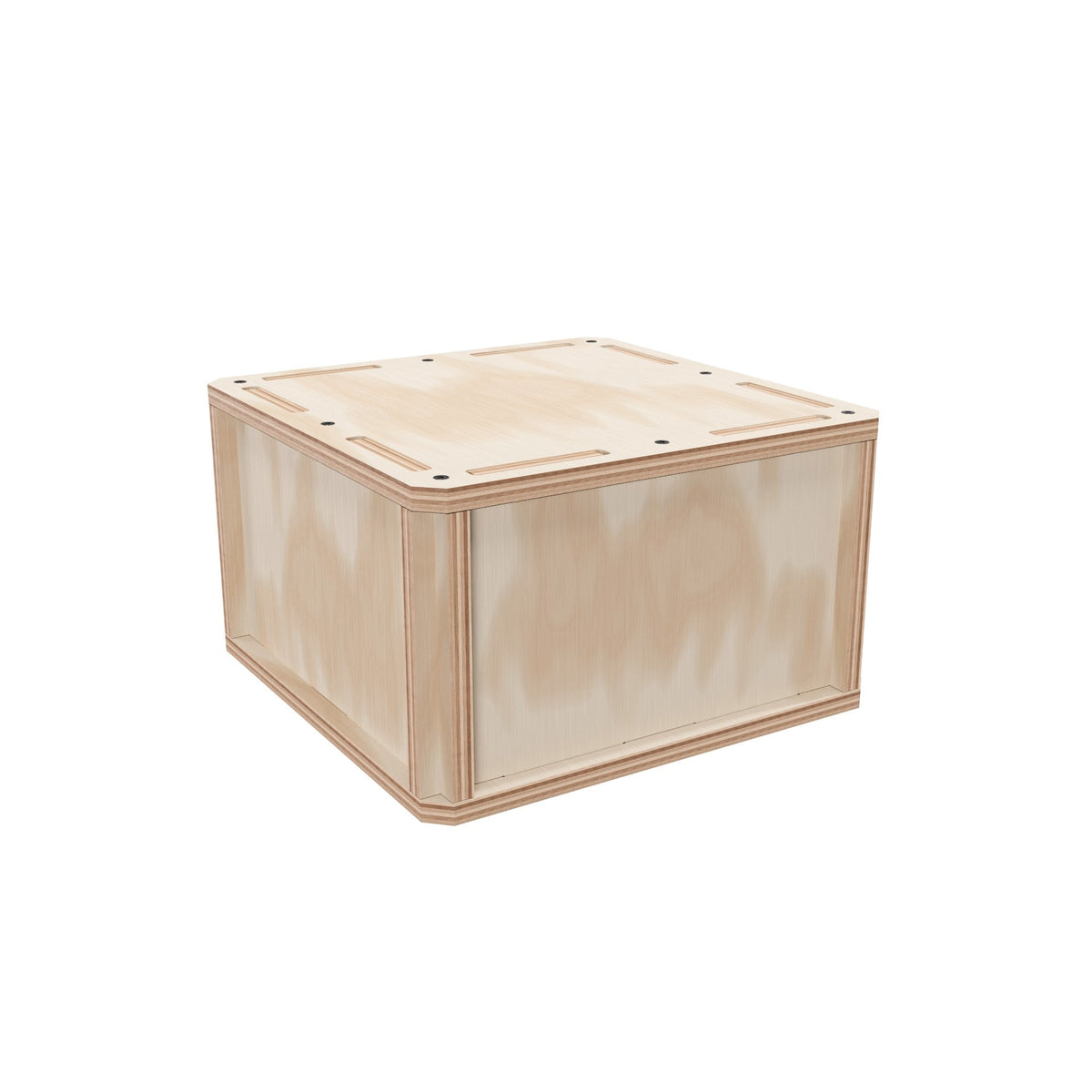 Plywood Shipping Crate 12x12x7
