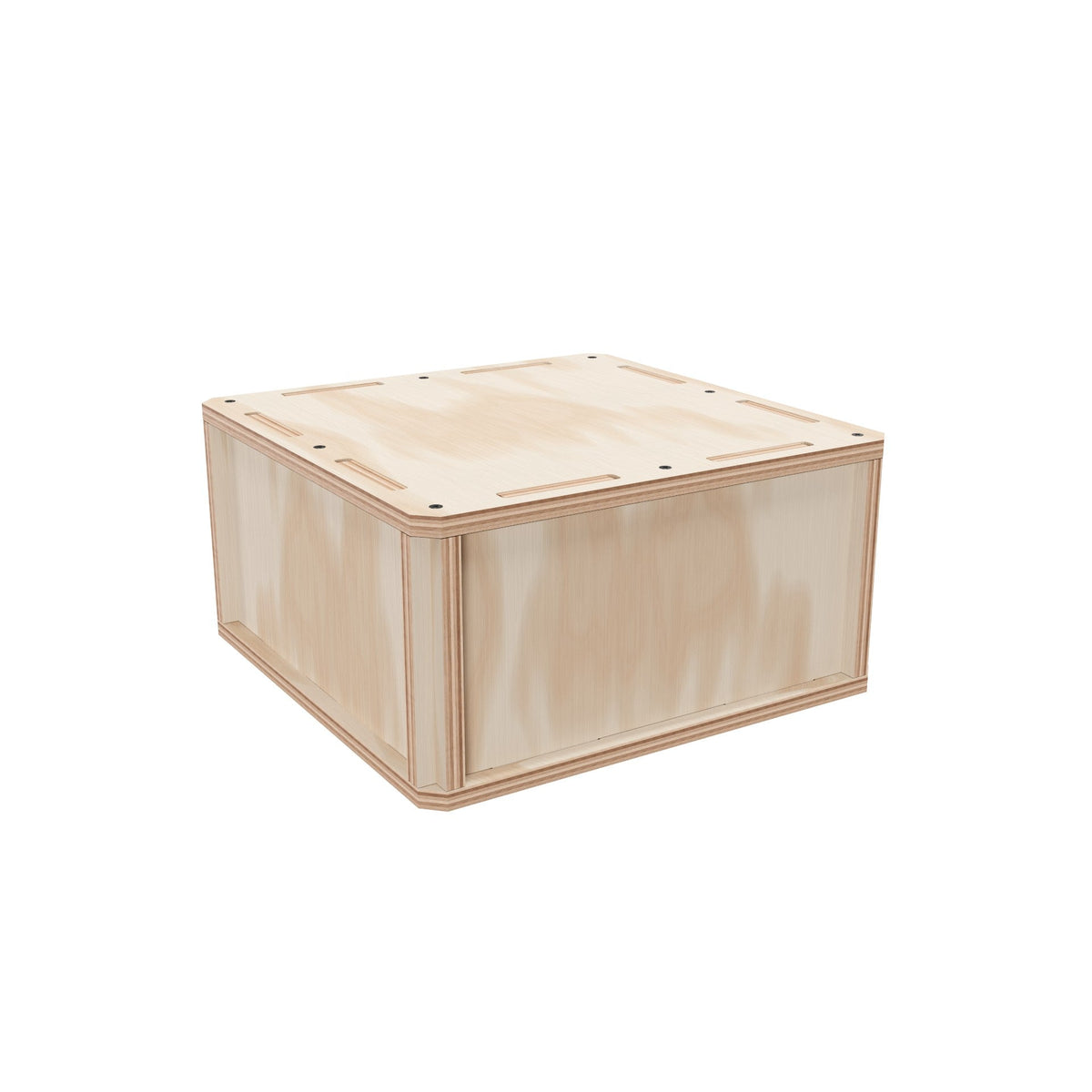 Plywood Shipping Crate 14x14x7