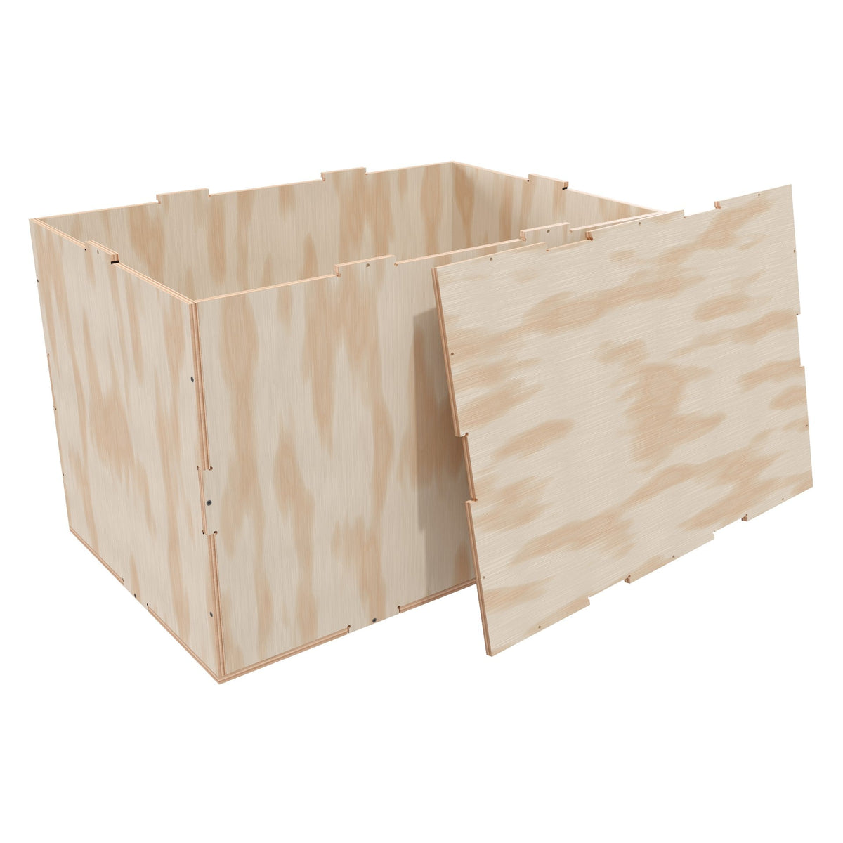 Plywood Shipping Crate 36x24x24