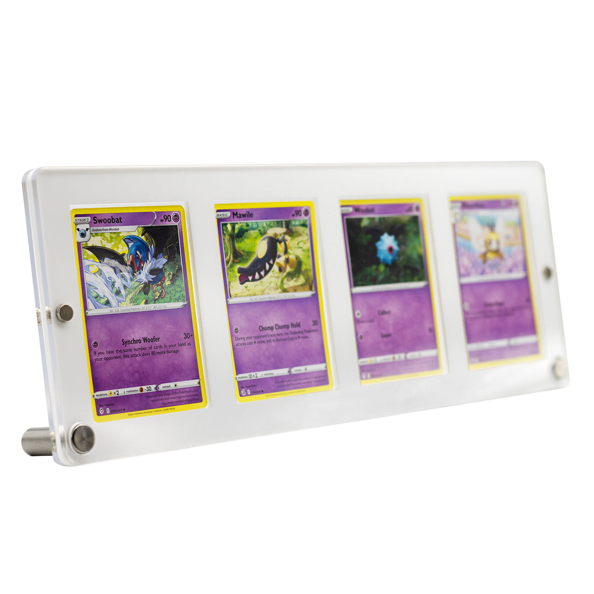Trading Card Standing Display Magnetic Cover | 4 Card